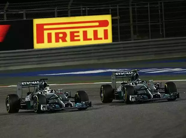 Lewis Hamilton, Nico Rosberg Titel-Bild zur News: Lewis Hamilton, Nico Rosberg