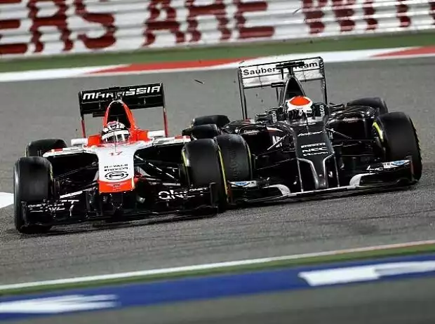 Titel-Bild zur News: Jules Bianchi, Adrian Sutil