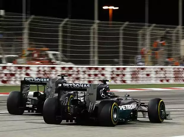 Titel-Bild zur News: Lewis Hamilton, Nico Rosberg