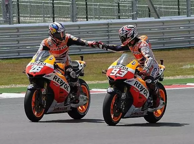 Daniel Pedrosa, Marc Marquez Titel-Bild zur News: Daniel Pedrosa, Marc Marquez
