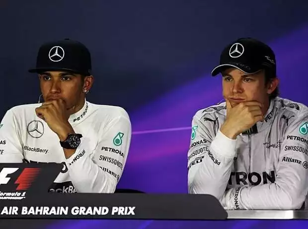 Lewis Hamilton, Nico Rosberg Titel-Bild zur News: Lewis Hamilton, Nico Rosberg