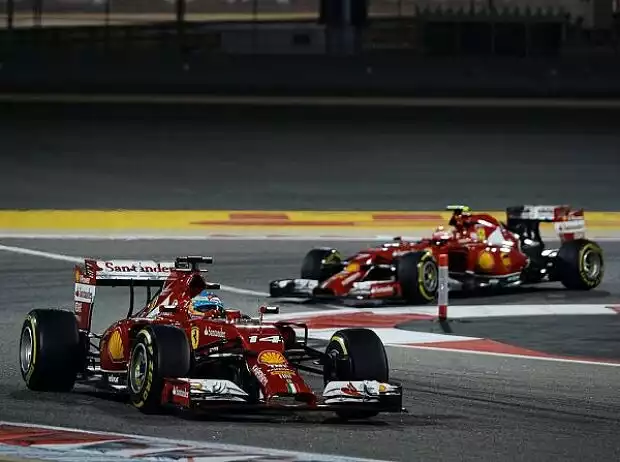 Fernando Alonso, Kimi Räikkönen Titel-Bild zur News: Fernando Alonso, Kimi Räikkönen