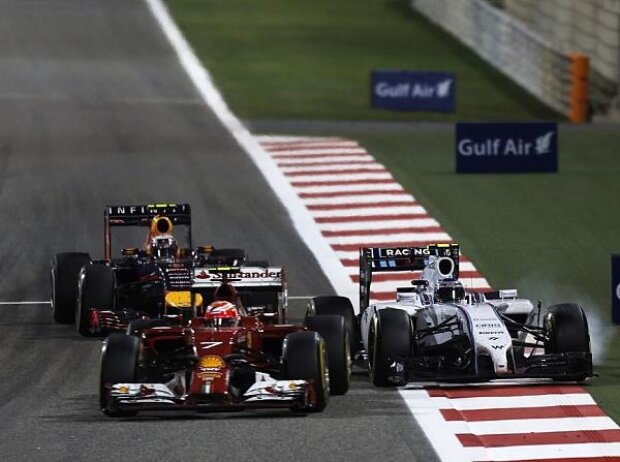 Kimi Räikkönen, Valtteri Bottas, Daniel Ricciardo