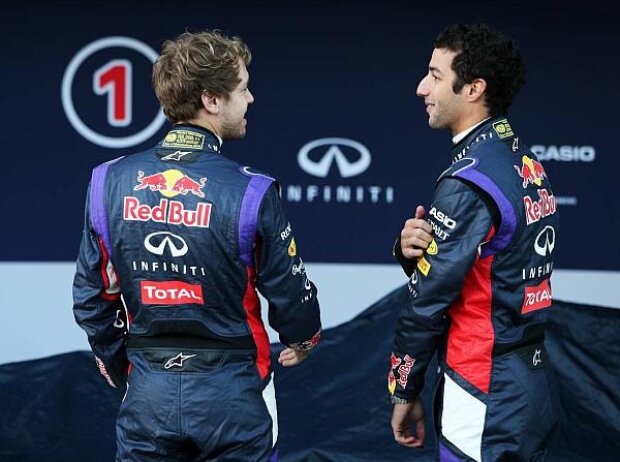 Titel-Bild zur News: Sebastian Vettel, Daniel Ricciardo