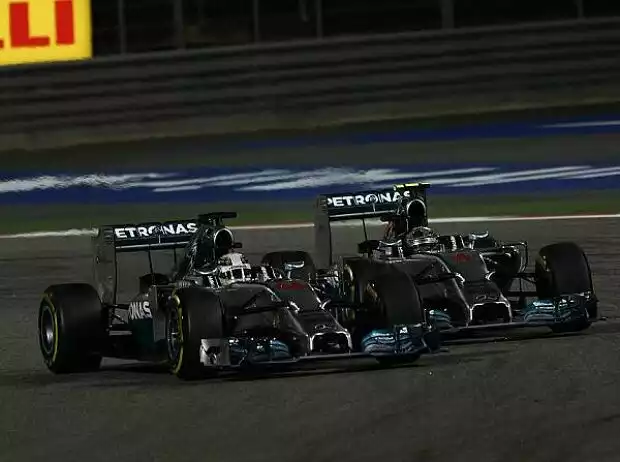 Lewis Hamilton, Nico Rosberg Titel-Bild zur News: Lewis Hamilton, Nico Rosberg