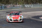 Patrick Pilet (Porsche), Patrick Huisman und Klaus Abbelen, Sabine Schmitz