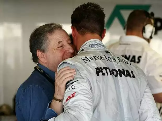 Titel-Bild zur News: Michael Schumacher, Jean Todt