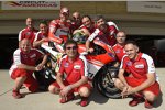 Die Crew von Cal Crutchlow (Ducati) 