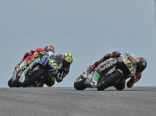 Stefan Bradl, Valentino Rossi