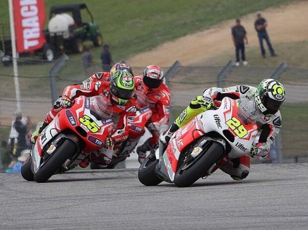 Andrea Iannone, Cal Crutchlow