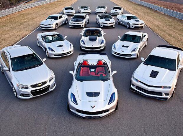 Titel-Bild zur News: Chevrolet bietet 14 Performance Car Models mit Leistungen zwischen 325 und 625 PS