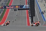 Marc Marquez vor Daniel Pedrosa (Honda) 