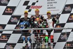 Romano Fenati, Jack Miller und Efren Vazquez 