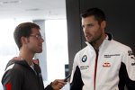 Martin Tomczyk (Schnitzer-BMW) mit MST-Reporter Stefan Ziegler