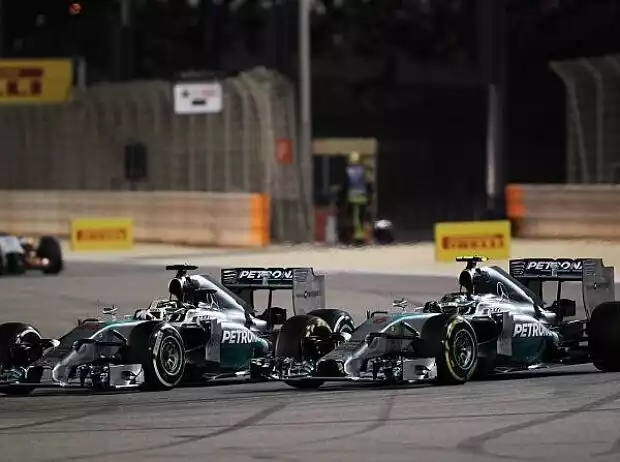 Lewis Hamilton, Nico Rosberg Titel-Bild zur News: Lewis Hamilton, Nico Rosberg
