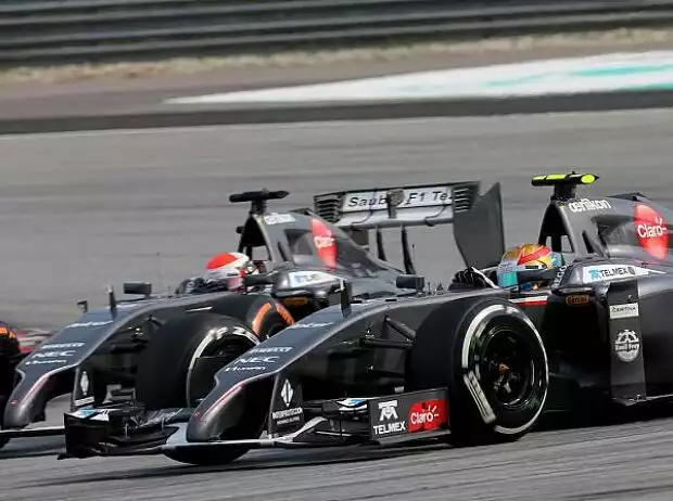 Esteban Gutierrez, Adrian Sutil Titel-Bild zur News: Esteban Gutierrez, Adrian Sutil
