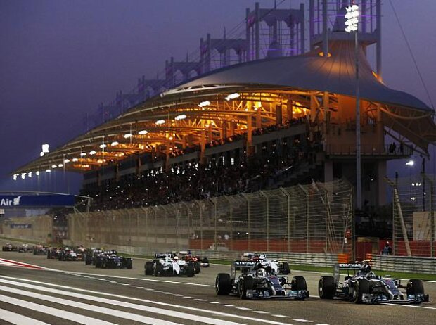 Titel-Bild zur News: Lewis Hamilton, Nico Rosberg, Felipe Massa, Valtteri Bottas, Fernando Alonso