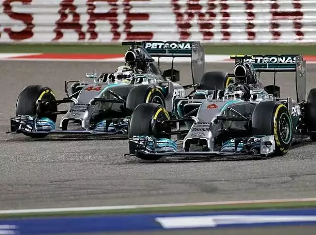 Lewis Hamilton, Nico Rosberg Titel-Bild zur News: Lewis Hamilton, Nico Rosberg