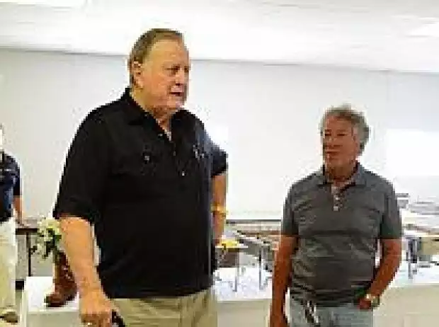 Red McCombs, Mario Andretti Titel-Bild zur News: Red McCombs, Mario Andretti
