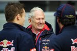 Daniil Kwjat (Toro Rosso), Helmut Marko und Jean-Eric Vergne (Toro Rosso) 