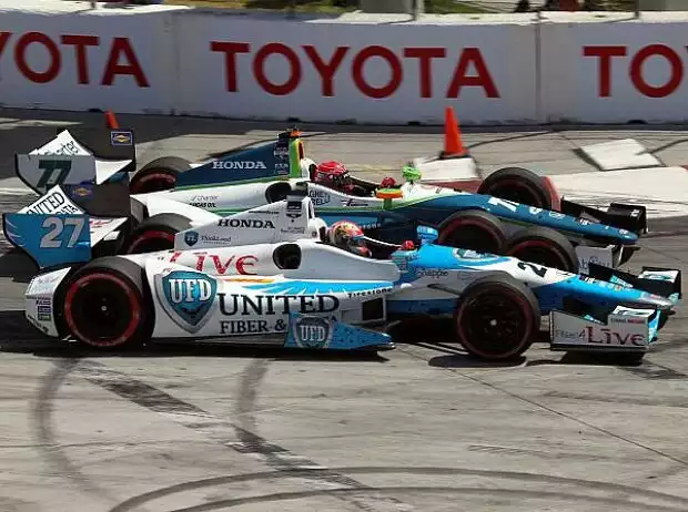 James Hinchcliffe, Simon Pagenaud Titel-Bild zur News: James Hinchcliffe, Simon Pagenaud