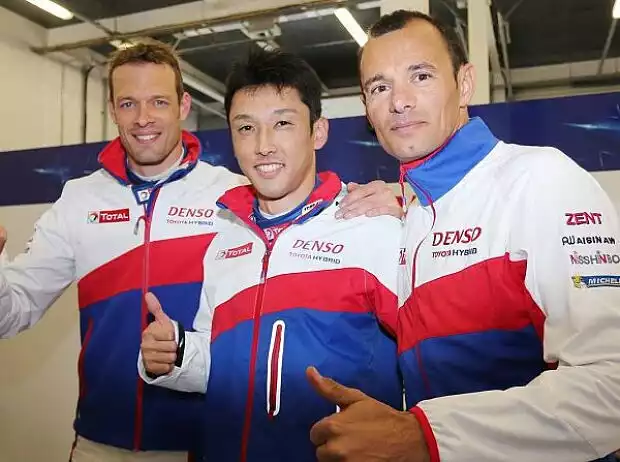Alexander Wurz, Kazuki Nakajima, Stephane Sarrazin Titel-Bild zur News: Alexander Wurz, Kazuki Nakajima, Stephane Sarrazin