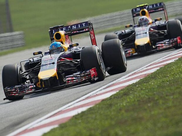 Titel-Bild zur News: Sebastian Vettel, Daniel Ricciardo