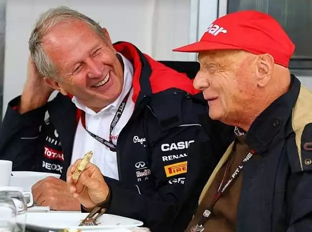 Helmut Marko, Niki Lauda Titel-Bild zur News: Helmut Marko, Niki Lauda