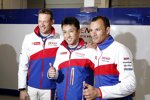 Alexander Wurz, Kazuki Nakajima und Stephane Sarrazin (Toyota) 