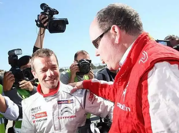 Sebastien Loeb, Fürst Albert II. Titel-Bild zur News: Sebastien Loeb, Fürst Albert II.