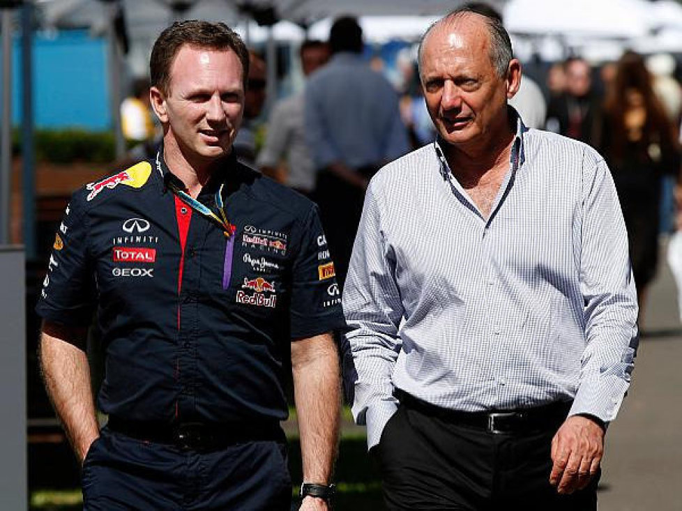 Christian Horner, Ron Dennis