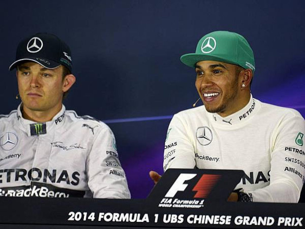 Nico Rosberg, Lewis Hamilton