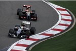 Esteban Gutierrez (Sauber) und Pastor Maldonado (Lotus) 