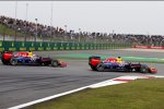 Sebastian Vettel (Red Bull) und Daniel Ricciardo (Red Bull) 