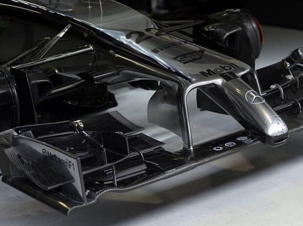 McLaren, Frontflügel, Nase