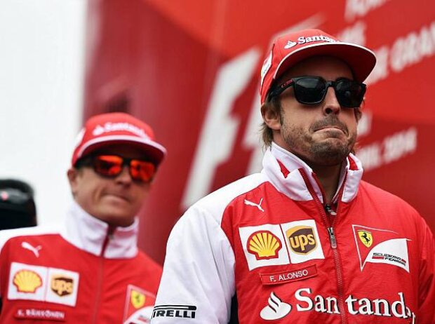 Fernando Alonso, Kimi Räikkönen