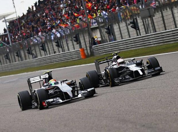Esteban Gutierrez, Kevin Magnussen Esteban Gutierrez, Kevin Magnussen