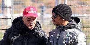 Lauda nahm Hamilton im Privatjet mit