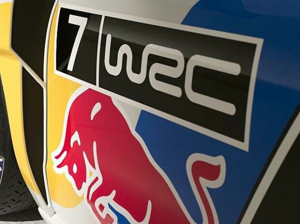 WRC-Logo auf dem Volkswagen Polo R WRC WRC-Logo auf dem Volkswagen Polo R WRC