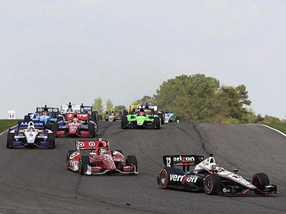 Will Power, Scott Dixon, Graham Rahal, Simon Pagenaud