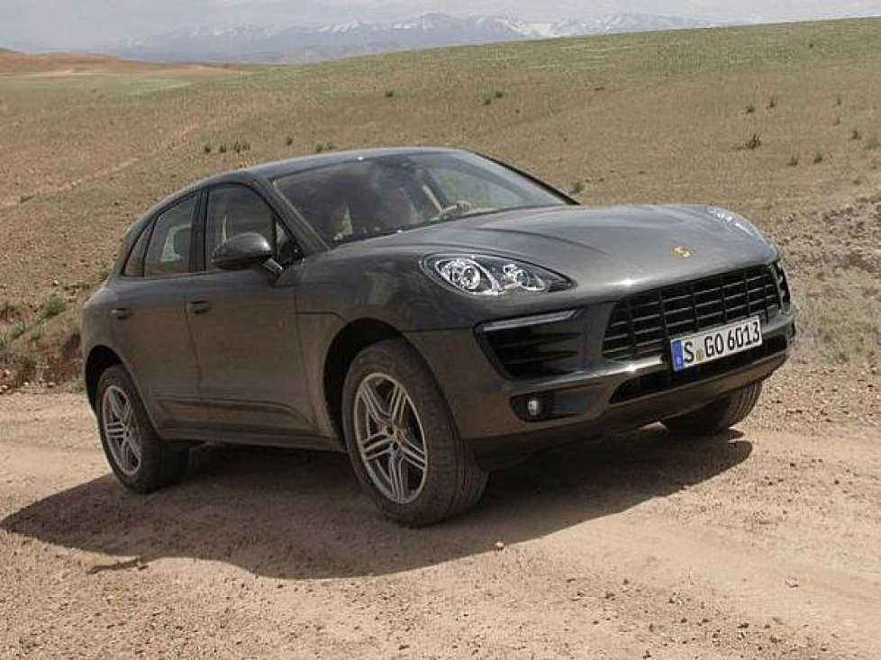 Mit dem Porsche Macan in Marrakesch