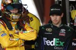 Kyle Busch (Gibbs) und Denny Hamlin (Gibbs) 