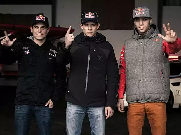 Sandro Cortese, Stefan Bradl, Jonas Folger Titel-Bild zur News: Sandro Cortese, Stefan Bradl, Jonas Folger
