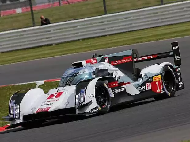 Lucas di Grassi, Tom Kristensen, Loic Duval Titel-Bild zur News: Lucas di Grassi, Tom Kristensen, Loic Duval