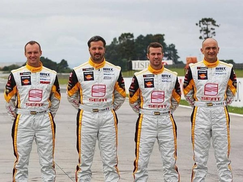Tiago Monteiro, Jordi Gene, Gabriele Tarquini, Rickard Rydell, Yvan Muller