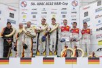 Podium des dritten VLN-Saisonlaufs