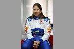 Simona de Silvestro bei ihrem Formel-1-Debüt in Fiorano