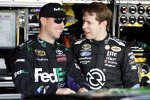 Denny Hamlin und Brad Keselowski verstehen sich inzwischen richtig gut...