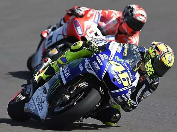 Valentino Rossi, Andrea Dovizioso Titel-Bild zur News: Valentino Rossi, Andrea Dovizioso