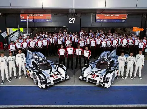 Timo Bernhard, Mark Webber, Brendon Hartley, Romain Dumas, Neel Jani, Marc Lieb Titel-Bild zur News: Timo Bernhard, Mark Webber, Brendon Hartley, Romain Dumas, Neel Jani, Marc Lieb